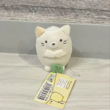 초기 택 포함 2014년 스미코구라시 고양이 테노리 봉제 인형