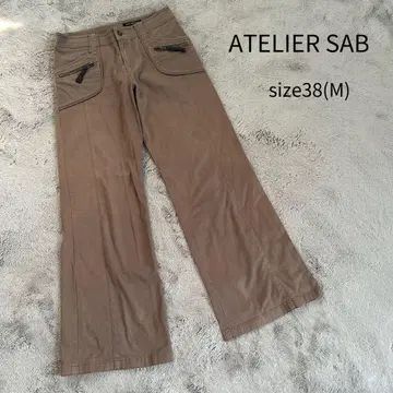ATELIER SAB 아틀리에 서브 팬츠 캐주얼 팬츠 와이드 팬츠 M