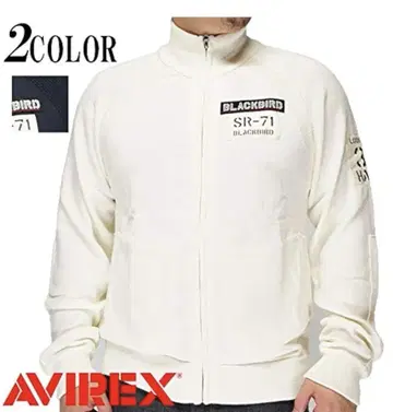 AVIREX BLACKBIRD ZIPUP KNIT 6104014 니트