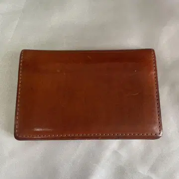 오사카 가방 카드 케이스 명함지갑 가죽 브라운 브라운 계열