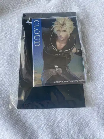 FF7 에버 크라이시스 복권 클라우드 캔뱃지