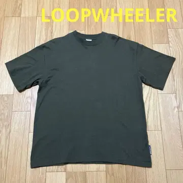 LOOPWHEELER LW 행잉 천축 릴랙스 핏 티셔츠