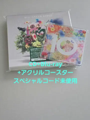 Mrs.GREEN APPLE 10 초회판 CD +Blu-ray
