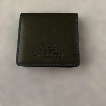 SUBARU 두겹 코인 케이스 블랙과 파랑
