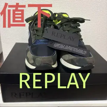 새상품 REPLAY 인힐 스니커즈
