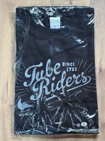 TUBE RIDERS 티셔츠 XL 블랙