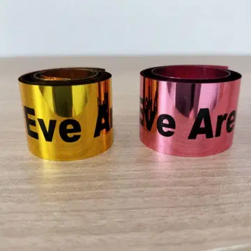 Eve Under Blue 실버 테이프 골드 컬러 & 핑크 컬러