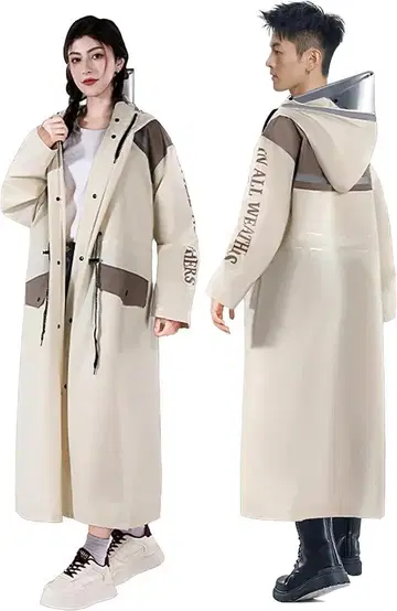 2XL 레인코트 카파 백팩 대응 방풍 방수 남녀 공용 자전거 속건성