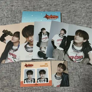 최저가! ATEEZ ANITEEZ 사진 패키지 사진 세트 홍준