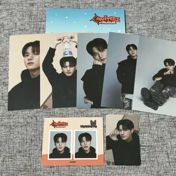 최저가! ATEEZ ANITEEZ 사진 패키지 사진 세트 우연