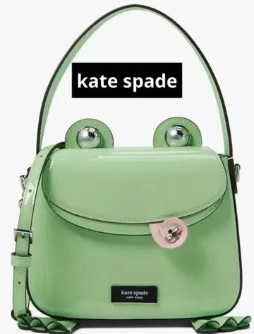 새상품 kate spade 프로그 개구리 2WAY 핸드백 숄더백