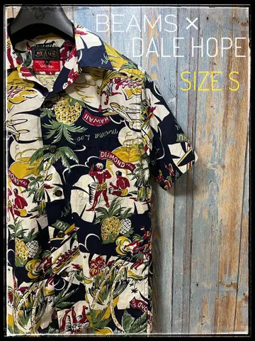 BEAMS x DALE HOPE 하와이안 셔츠 S