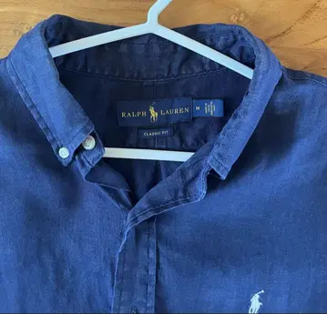 Ralph Lauren 네이비 반팔 셔츠 M