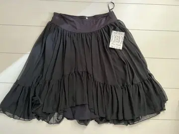 중고품 free people 오간자 티어드 스커트
