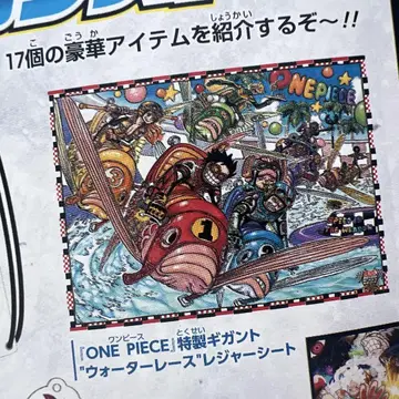 원피스 특제 기가토 워터 레이스 돗자리 ONE PIECE