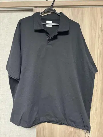 Wide dad SHADE TECH 피케 셔츠