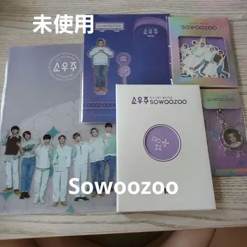 미사용 BTS 소우주 네이비 포스카 키링 파일 스티커 구크