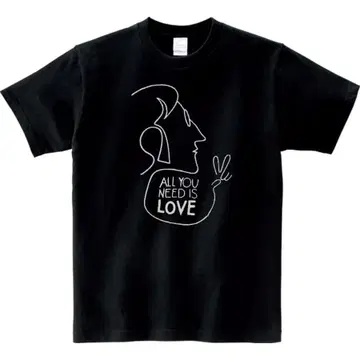 존 레논 ALL YOU NEEDS IS LOVE 티셔츠 XL 새상품