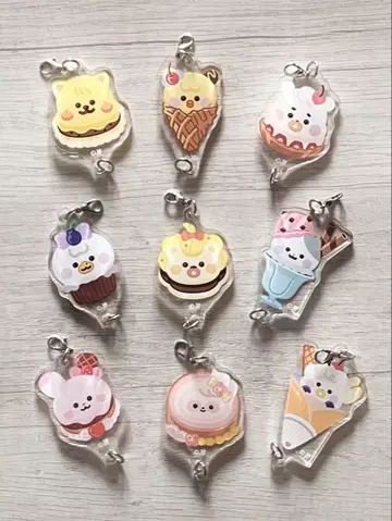 NiziU NIZOO 카페 아크릴 참 컴플리트