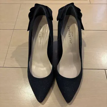 질스튜어트 블랙 백 리본 22.5cm
