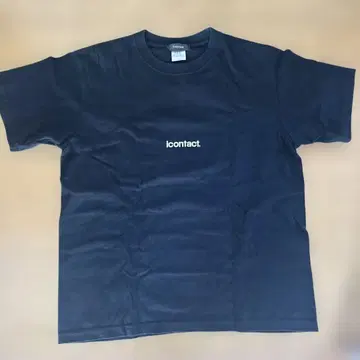 베리굿맨 HiDEX 브랜드 icontract 로고 티셔츠 M 블랙