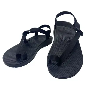 Chaco 29cm 샌들 보디 스트랩 블랙 블랙