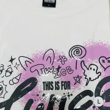 TWICE World Tour 2025 셔츠 L