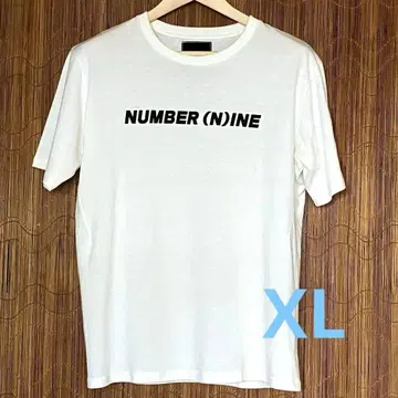 넘버나인 티셔츠 화이트 XL