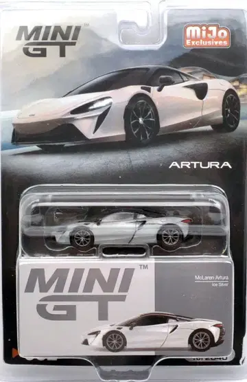 MINI GT 맥라렌 아르투라 (아이스 실버) 체이스 카
