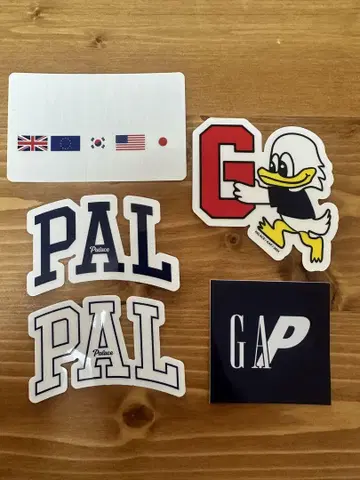 Palace GAP 스티커 세트