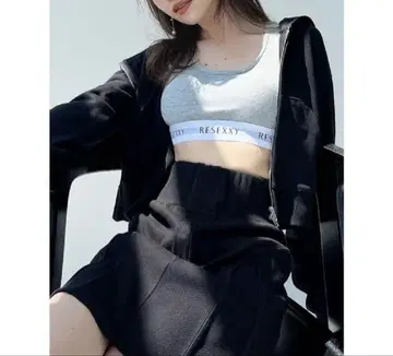리젝시 RESEXXY 스커트 블랙 검정