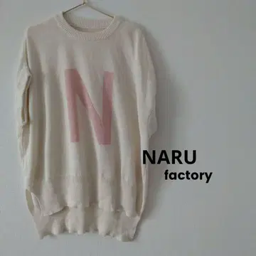 NARU 반팔 니트