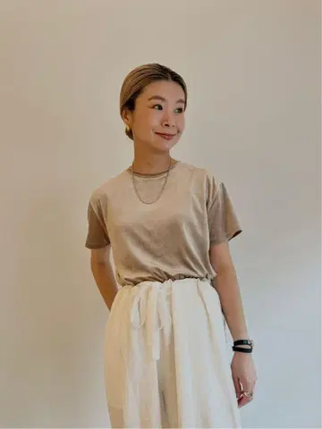 투모로우랜드 BACCA inner piece 벨로아 저지 티셔츠
