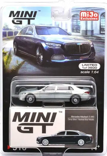 MINI GT 메르세데스 마이바흐 S680 체이스카