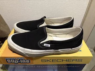 반스 블랙 슬립온 27.5cm