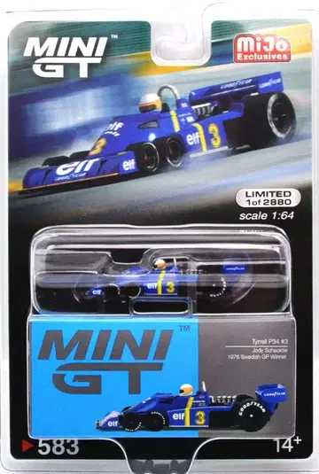 MINI GT Tyrrell P34 #3 1:64 한정판 모델