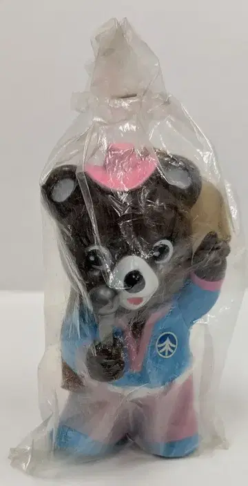 홋카이도 타쿠쇼쿠 은행 저금통 타쿠긴 타쿠짱 마이크맨 120mm