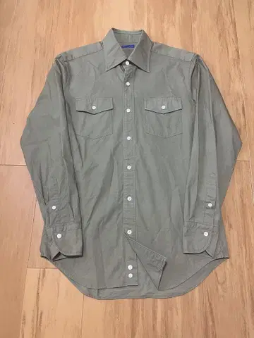RING JACKET RJ 링 자켓 올리브 그린 긴팔 셔츠
