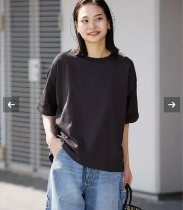 JOURNAL STANDARD 땀 얼룩 방지 천축 빅 T