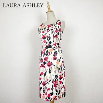 LAURA ASHLEY Occasion 꽃무늬 슬리브리스 원피스