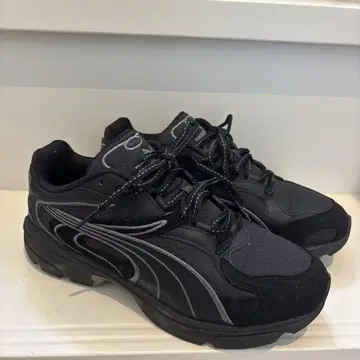 Puma EXTOS emmi 블랙 스니커즈 24cm 블랙 푸마 에미