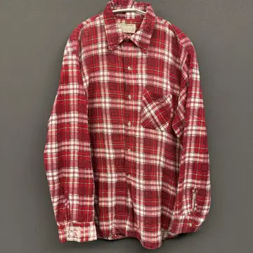 70년대 체크 셔츠 KLONDIKE PERMANENT PREES
