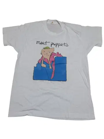 meat puppets 티셔츠 L 사이즈 80s