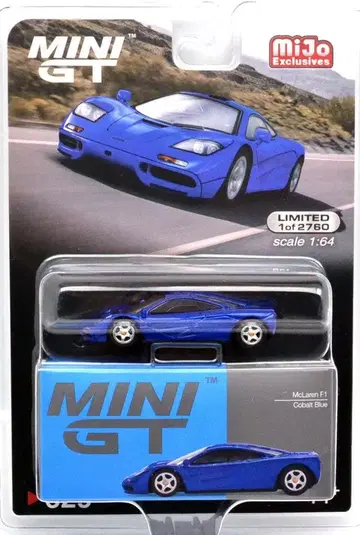 MINI GT McLaren F1 코발트 블루