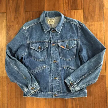 80s 빅 존 엑스트라 데님 자켓 일본제 L