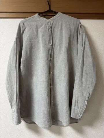 BANANA REPUBLIC 그레이 린넨 셔츠