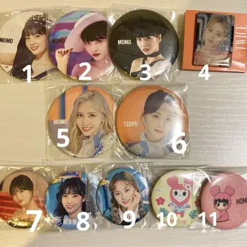 TWICE 캔뱃지 묶음 판매 [낱개 판매 가능]
