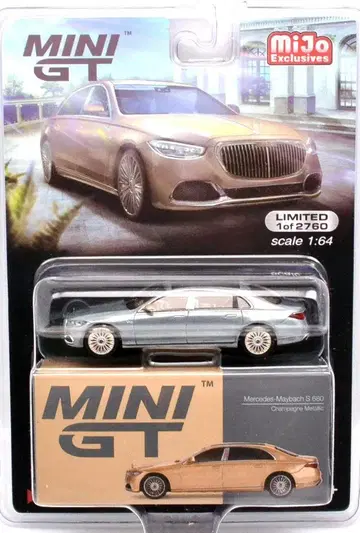 MINI GT 메르세데스 마이바흐 S680 체이스카