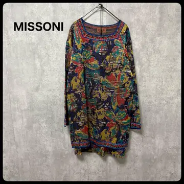 # MISSONI 미쏘니 셋업 올 패턴 스커트