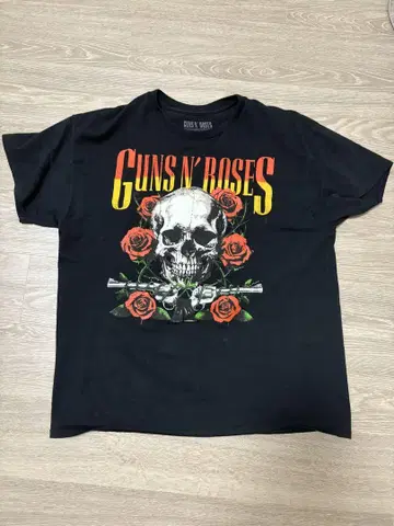 GUNS N' ROSES 티셔츠 XL 사이즈 1987-88 투어